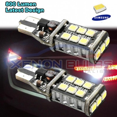 1x T15 W16W 921 LED CANBUS Extreme 3535 Samsung Light Bulbs White REVERSE STOP TAIL BRAKE
